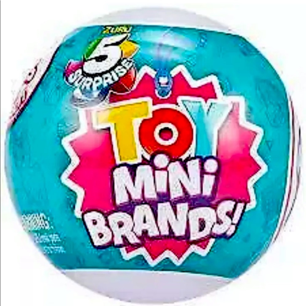 3 Pack Zuru 5 Surprise Mini Brands Toy Series 1